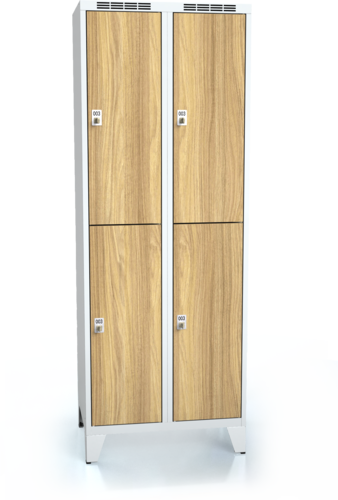 Divided cloakroom locker ALDERA with feet 1920 x 700 x 500